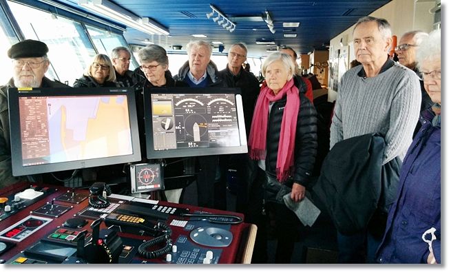 Aktiva Seniorer ombord på Gotlandsfärja. Foto: Gudrun von Corswant